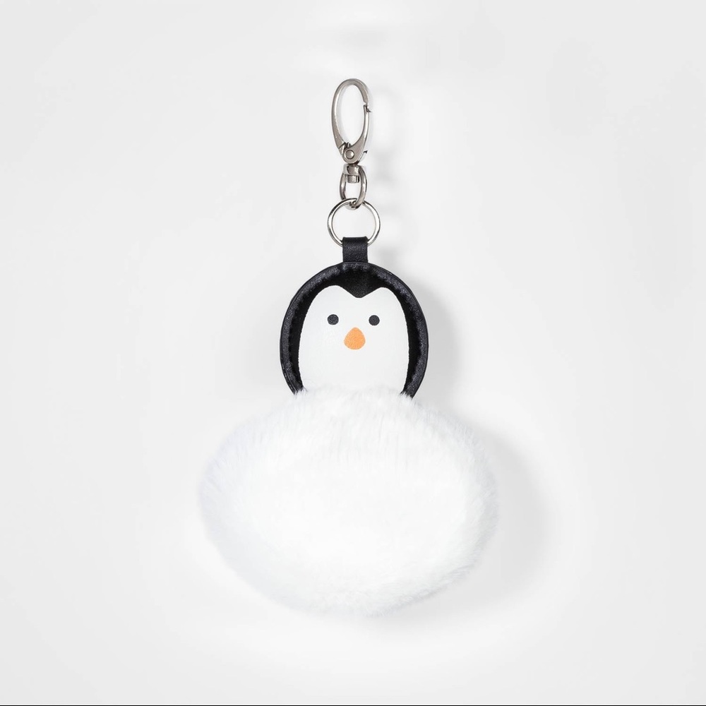 Penguin Keychain Backpack or Purse